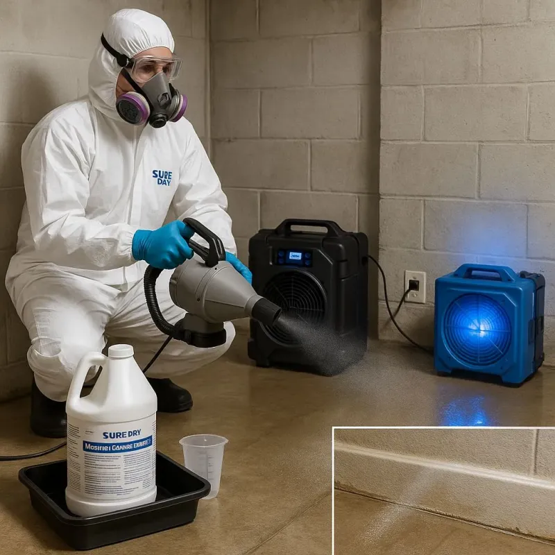 Sanitization and Odor Removal process in Turner County, GA