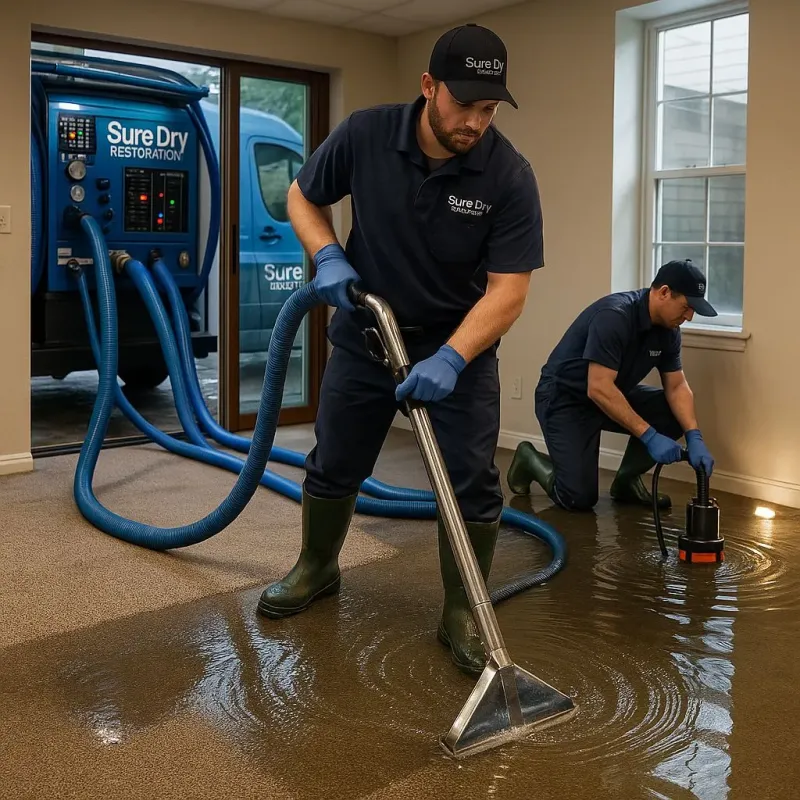 Water Extraction and Removal process in Turner County, GA